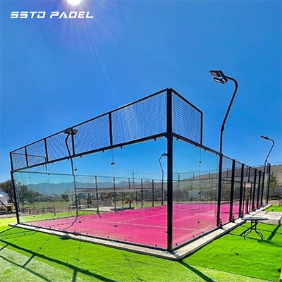 Padel can be played with tennis balls